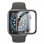 Защитное стекло 3D HOCO для iWatch 40mm Series 4/5/6 / SE |A29| черное