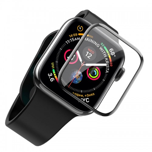 Захисне скло 3D HOCO для iWatch 40mm Series 4/5/6 / SE |A29| black