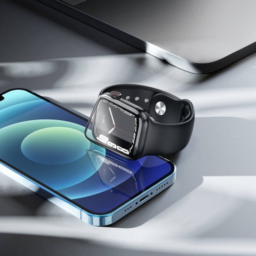 Захисне скло Soft Edge HOCO для iWatch 41mm Series 7 |A30| black