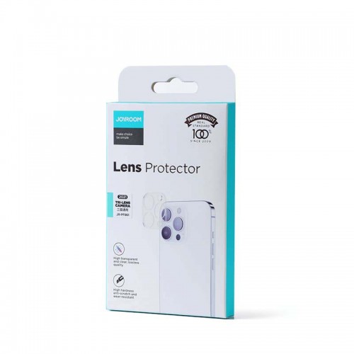 Захисне скло JOYROOM для камери iPhone13 Pro / 13 Pro Max Tri - Lens Protector JR-PF861 transparent