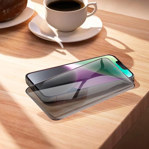 Защитное стекло для iPhone 14 Max/13 Pro Max HOCO Nano 3D full screen unbreakable edge privacy (A12 Pro)
