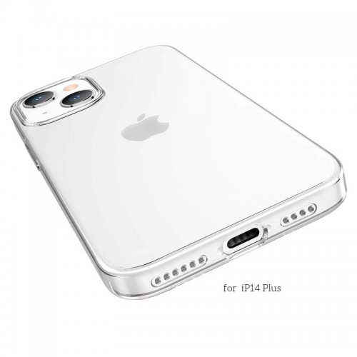 Чохол HOCO для iPhone 14 Max Light series TPU case transparent