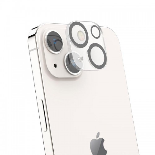 Защитное стекло Hoco 3D all-inclusive night shooting circle lens glass set для камеры iPone 14/14 Max (25PCS) (G13)