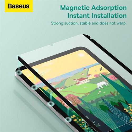 Захисне скло BASEUS 0.15 mm Full-cover Vac-Sorb Paper-like Screen Protector For Pad mini 8.3-inch (2021) (SGZM020602) transparent