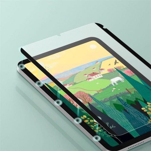 Захисне скло BASEUS 0.15 mm Full-cover Vac-Sorb Paper-like Screen Protector For Pad mini 8.3-inch (2021) (SGZM020602) transparent