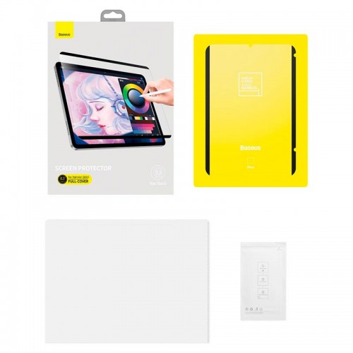 Захисне скло BASEUS 0.15 mm Full-cover Vac-Sorb Paper-like Screen Protector For Pad mini 8.3-inch (2021) (SGZM020602) transparent