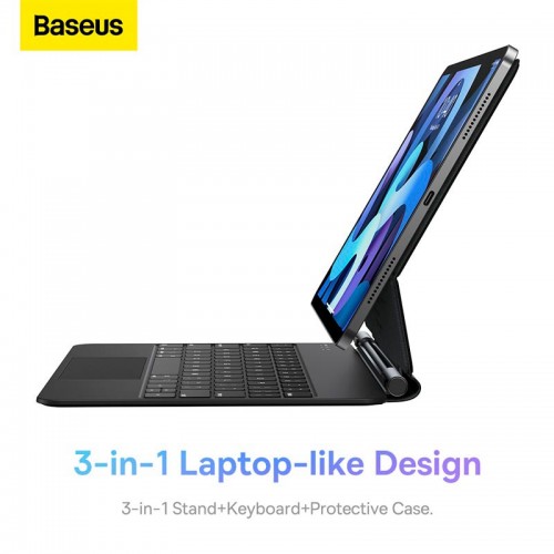 Клавіатура BASEUS Brilliance Original Keyboard Case Pro для iPad Pro 11"/10.9" (2018/2020/2021)/Pad Air4/Air5 (ARJK000213) grey