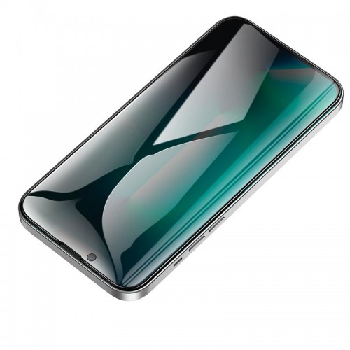 Захисне скло HOCO для iphone 14/13/13 Pro Nano 3D full screen unbreakable edge privacy protection tempered glass (A12 Pro) black