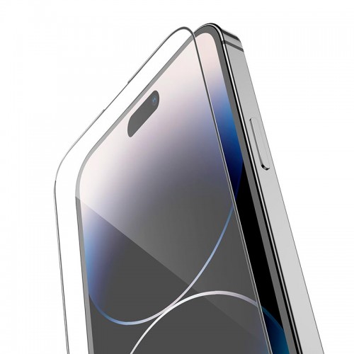 Захисне скло HOCO для iphone 14 Pro Nano 3D full screen edges protection tempered glass (A12 Plus) black
