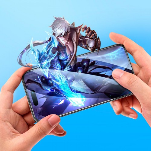 Захисне скло HOCO для iphone 14 Pro Nano 3D full screen edges protection tempered glass (A12 Plus) black