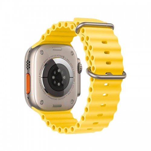 Ремінець HOCO iWatch WA12 Original series marine double buckle silicone strap (38/40 / 41mm) orange