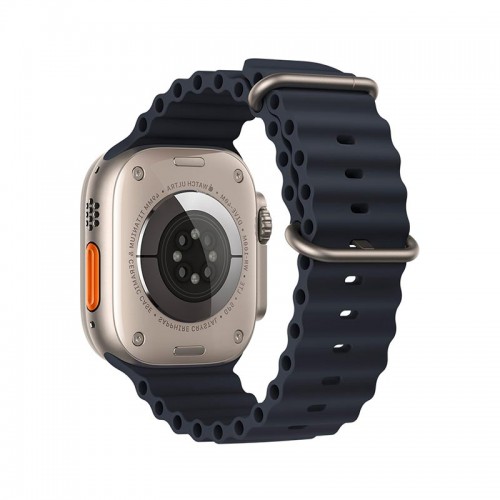Ремінець HOCO iWatch WA12 Original series marine double buckle silicone strap (38/40 / 41mm) orange