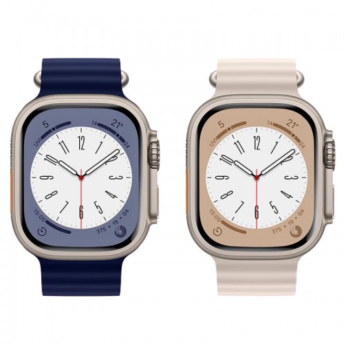 Ремінець HOCO iWatch WA12 Original series marine double buckle silicone strap (38/40 / 41mm) orange