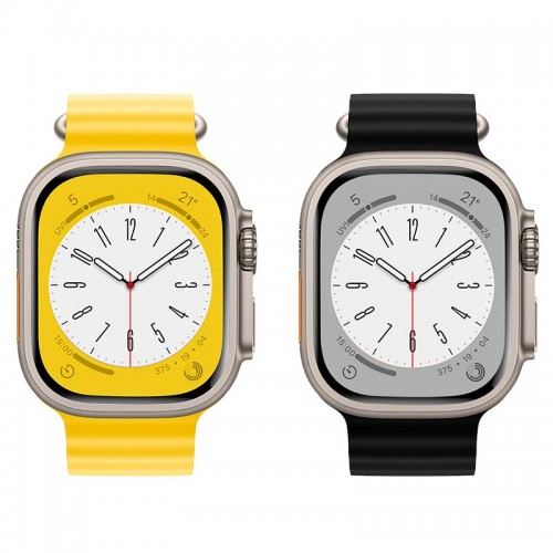 Ремінець HOCO iWatch WA12 Original series marine double buckle silicone strap (38/40 / 41mm) orange