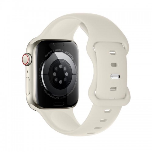 Ремінець HOCO iWatch WA15 Flexible series 8-character buckle solid color silicone strap (42/44/45 / 49mm) Pine Green