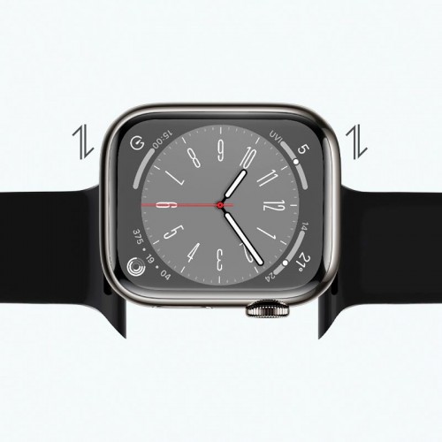 Ремінець HOCO iWatch WA15 Flexible series 8-character buckle solid color silicone strap (42/44/45 / 49mm) Pine Green