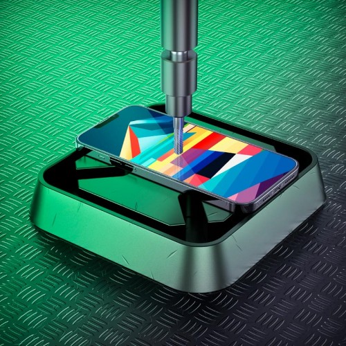 Защитное стекло для iPhone15 Plus HOCO Nano 3D full screen edges protection tempered glass (A12 Plus)