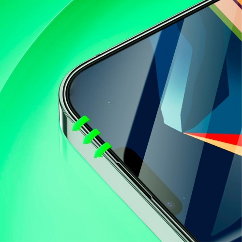 Защитное стекло для iPhone15 Plus HOCO Nano 3D full screen edges protection tempered glass (A12 Plus)