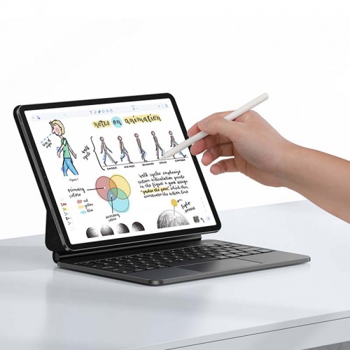 USAMS BH876 Digital Display Keyboard Protective Cover iPad Pro 12.9 inches black