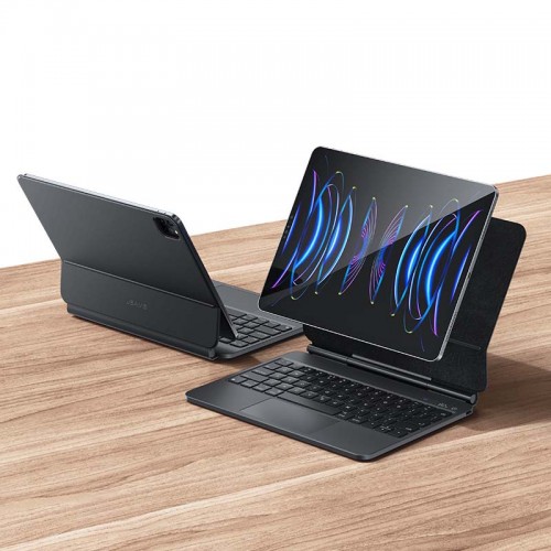 USAMS BH876 Digital Display Keyboard Protective Cover iPad Pro 12.9 inches black