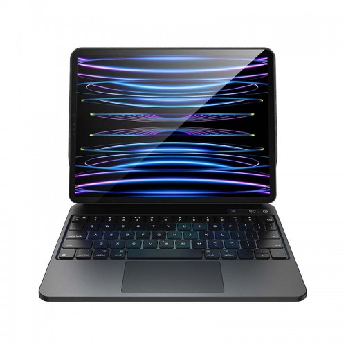 USAMS BH876 Digital Display Keyboard Protective Cover iPad Pro 12.9 inches black