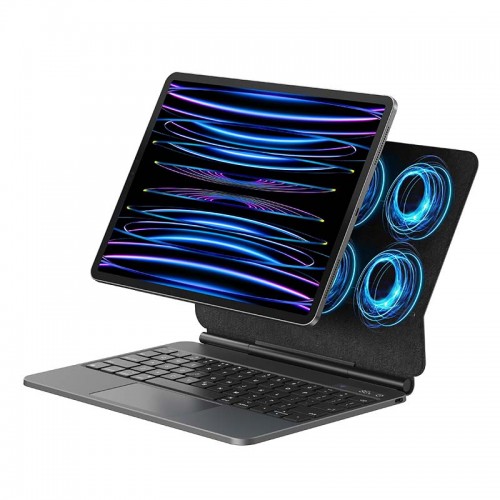 USAMS BH876 Digital Display Keyboard Protective Cover iPad Pro 12.9 inches black