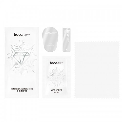 Защитное стекло HOCO для iPhone 16 Pro Corning original screen large arc edge tempered glass (A35)