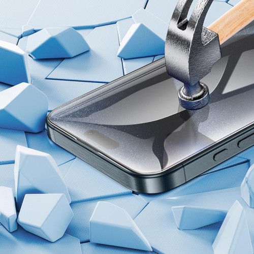 Защитное стекло HOCO для iPhone 16 Pro Corning original screen large arc edge tempered glass (A35)