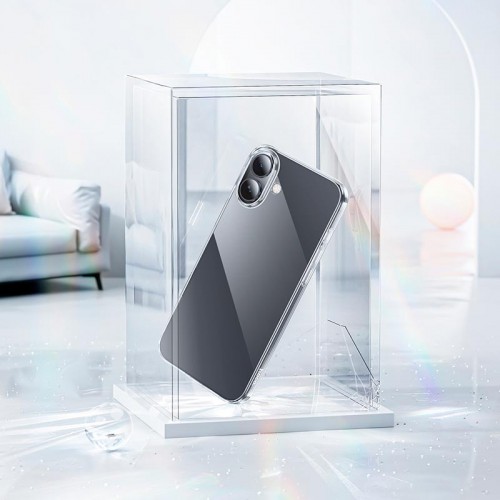 Чохол HOCO для iPhone 16 Light series TPU case transparent