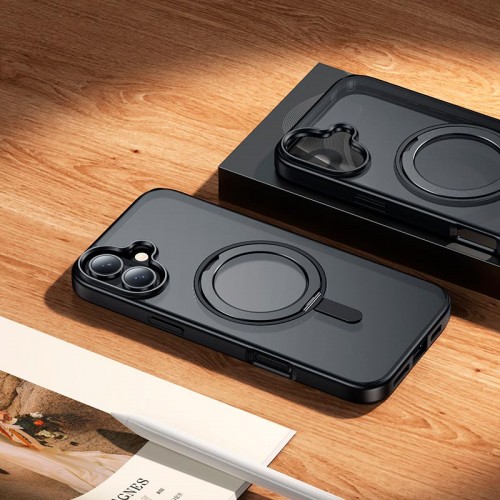 Чохол HOCO для iPhone 16 rotating magnetic case (AS1) black