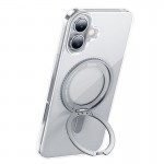 Чохол HOCO для iPhone 16 rotating magnetic case (AS1) transparent