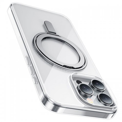 Чохол HOCO для iPhone 16 Pro rotating magnetic case (AS1) black