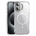 Чохол HOCO для iPhone 16 Vip magnetic protective case (AS11) transparent