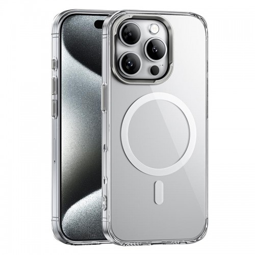 Чохол HOCO для iPhone 16 Pro Vip magnetic protective case (AS11) transparent