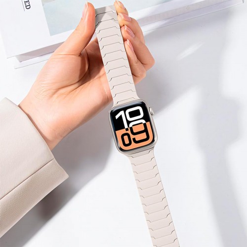 Ремінець HOCO iWatch Flexible series magnetic silicone strap WA39 (38/40/41/42mm) army-green