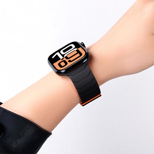 Ремінець HOCO iWatch Flexible series magnetic silicone strap WA39 (38/40/41/42mm) army-green