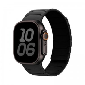 Ремінець HOCO iWatch Flexible series magnetic silicone strap WA39 (38/40/41/42mm) black