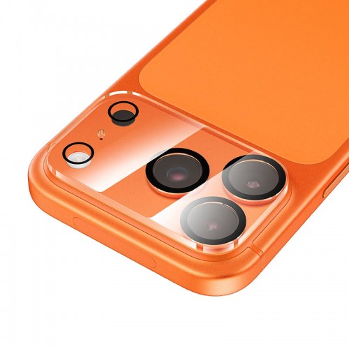 Захисне скло для камери iPhone 17 Pro HOCO 3D night shooting circle lens glass set (25PCS) G13 transparent