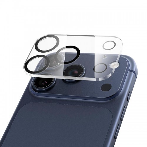 Захисне скло для камери iPhone 17 Pro HOCO 3D night shooting circle lens glass set (25PCS) G13 transparent