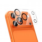 Захисне скло для камери iPhone 17 Pro Max HOCO 3D night shooting circle lens glass set (25PCS) G13 transparent