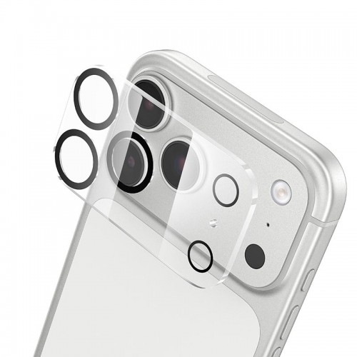 Захисне скло для камери iPhone 17 Pro Max HOCO 3D night shooting circle lens glass set (25PCS) G13 transparent