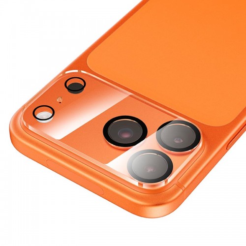 Захисне скло для камери iPhone 17 Pro Max HOCO 3D night shooting circle lens glass set (25PCS) G13 transparent