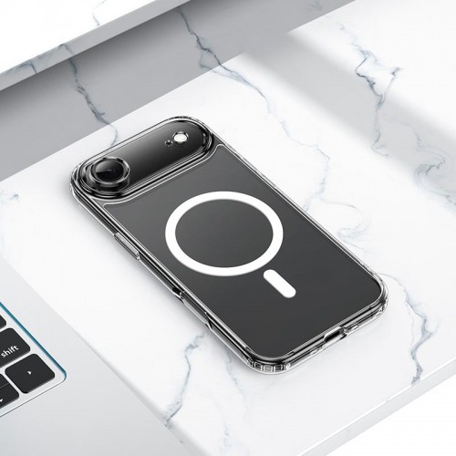 Чехол HOCO для iPhone 17 Air Magnetic series airbag anti-fall protective shell