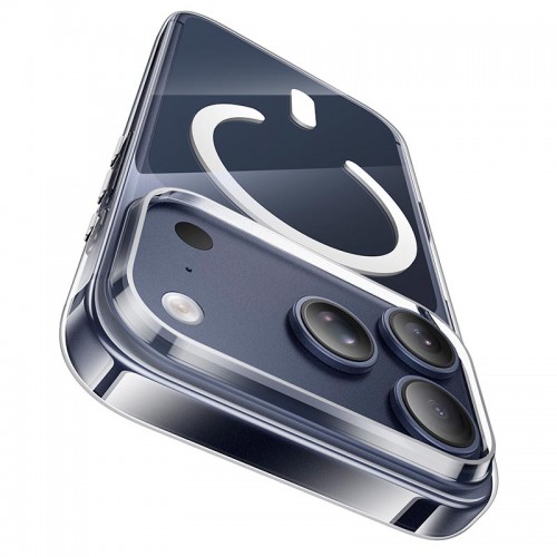 Чохол HOCO для iPhone 17 Pro Max Primary series magnetic protective case (AS4) transparent