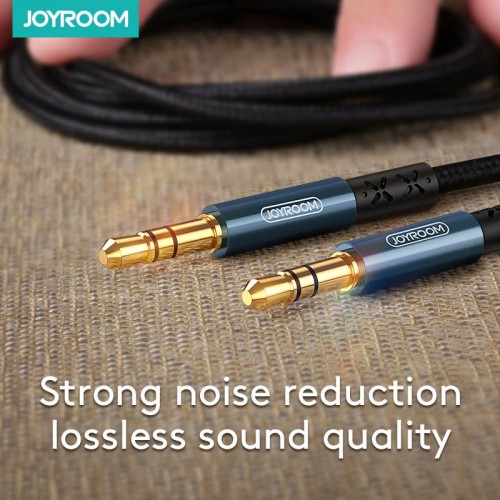 Кабель JOYROOM aux car stereo audio cable SY-15A1 |1.5M| black
