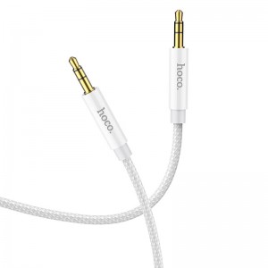 Кабель Hoco AUX audio Cable UPA19 |1m| silver