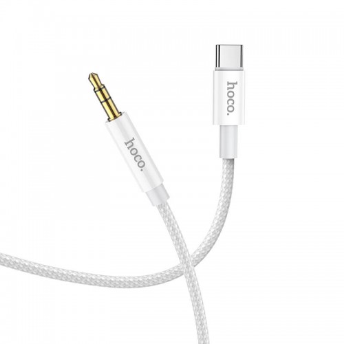 Кабель HOCO aux to Type-C digital audio conversion cable UPA19 |1M| silver