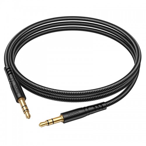 Кабель Hoco Smooth AUX audio Cable UPA24 |1m| black