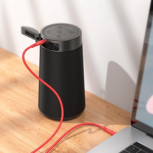 Кабель Hoco Smooth AUX audio Cable UPA24 |1m| red