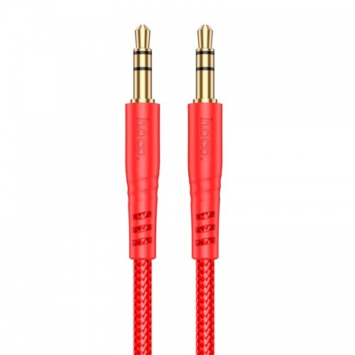 Кабель Hoco Smooth AUX audio Cable UPA24 |1m| red